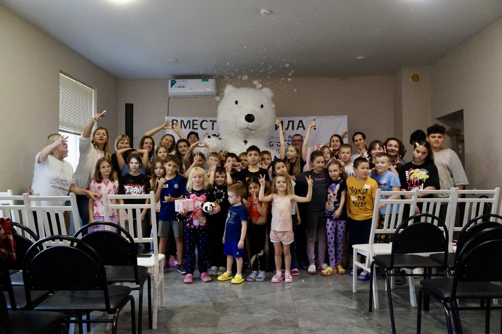 Провели выезд для детей